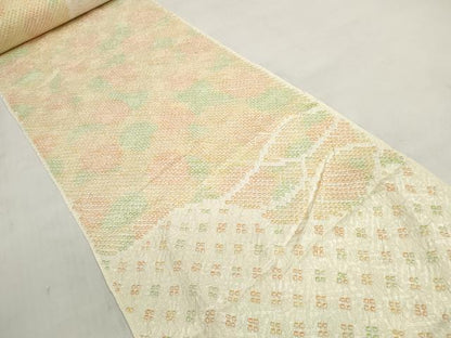 平和屋着物▼羽織・コート 解き反物 羽尺 絞り 霞文 逸品 DABD8053zzz