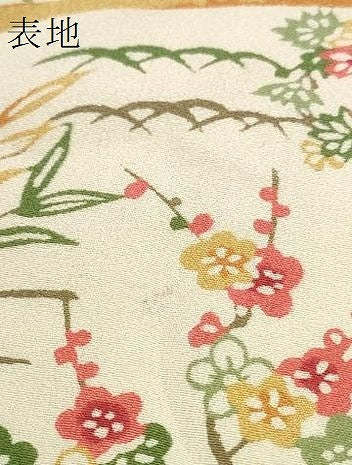 平和屋着物▼小紋 解き反物 着尺 茶屋辻 逸品 DABD8055zzz
