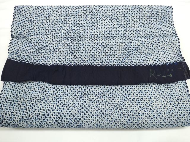 平和屋着物＊夏物 有松鳴海絞り 男性 浴衣 反物 着尺 三浦絞り キング
