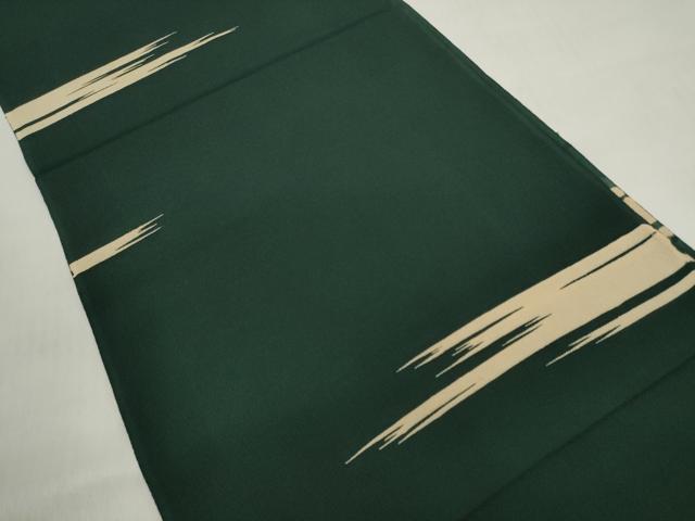 平和屋着物▼付下げ　解き反物　着尺　八掛付き　霞文　裁断済　逸品　DABD8109zzz