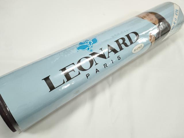 平和屋着物＊夏物　LEONARD レオナール　浴衣　反物　着尺　さくらんぼ 林檎 リボン 花　綿　未使用　DABD8118zzz