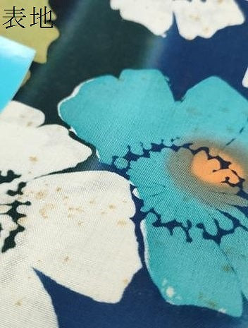 平和屋着物＊夏物　浴衣　反物　着尺　花間道　綿　未使用　DABD8120zzz