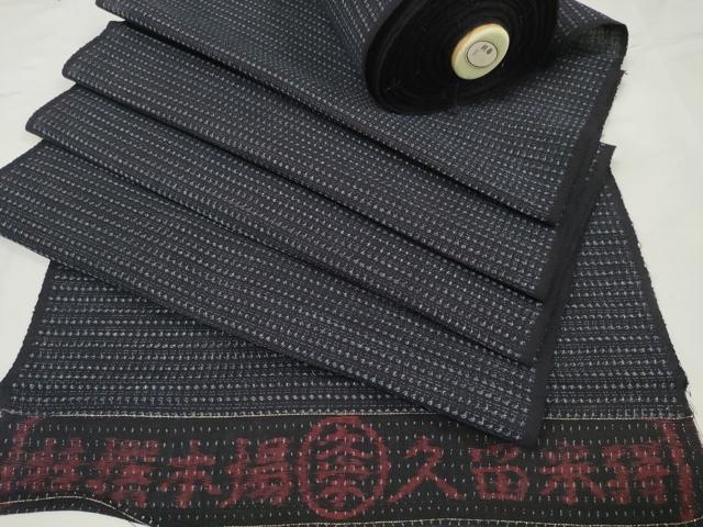 平和屋着物●久留米絣　反物　着尺　アンサンブル　絣文様　綿　逸品　未使用　DABD8220zzz