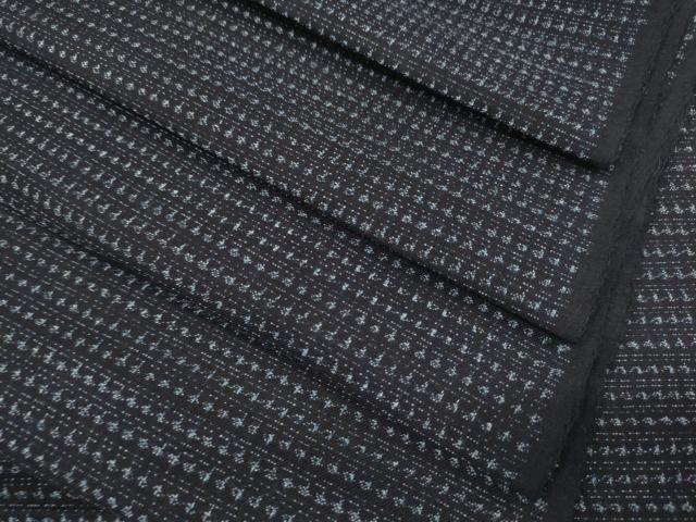 平和屋着物●久留米絣　反物　着尺　アンサンブル　絣文様　綿　逸品　未使用　DABD8220zzz