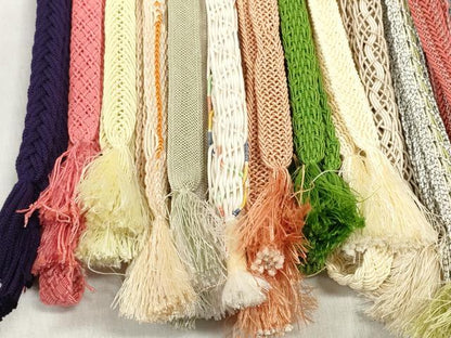平和屋着物＊夏物 和装小物 帯締め20本セット レース織 金糸 逸品 DABD8292zzz