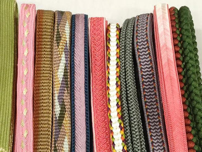 平和屋着物●和装小物　帯締め20本セット　高麗組　笹浪組　大和組　角八つ組　冠組　金糸　逸品　DABD8301zzz