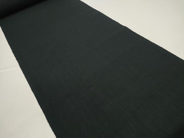 平和屋着物＊夏物　男性　紬　反物　着尺　百入茶色　川幡織物謹製　逸品　未使用　DABD8504zzz