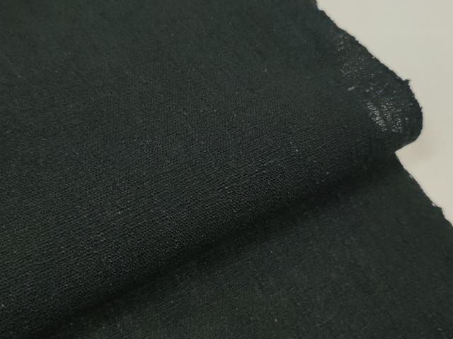 平和屋着物＊夏物　男性　紬　反物　着尺　百入茶色　川幡織物謹製　逸品　未使用　DABD8504zzz