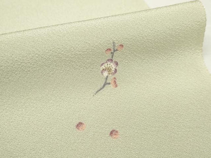 平和屋着物●小紋　反物　着尺　花散らし　逸品　未使用　DABD8512zzz