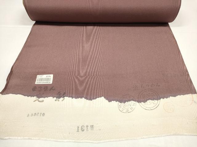 平和屋着物●小紋　反物　着尺　八掛付き　木目文　逸品　未使用　DABD8516zzz