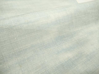 平和屋着物●本場結城織物　紬　反物　着尺　霞文　証紙付き　逸品　未使用　DABD8526zzz