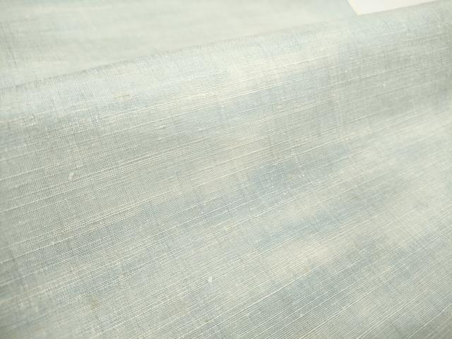平和屋着物●本場結城織物　紬　反物　着尺　霞文　証紙付き　逸品　未使用　DABD8526zzz