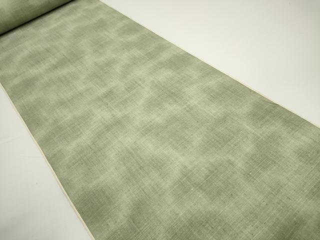 平和屋着物●結城紬　反物　着尺　霞文　逸品　未使用　DABD8534zzz