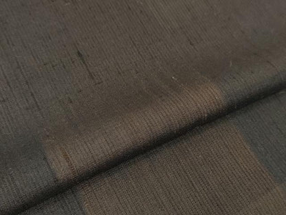平和屋着物●あしぎぬ紬　反物　着尺　市松文様　証紙付き　逸品　未使用　DABD8566zzz