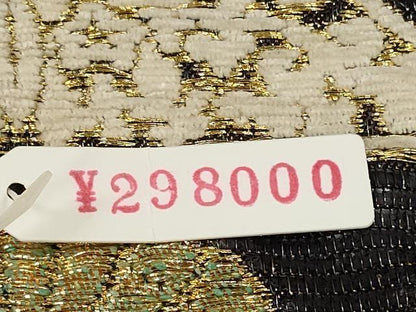 平和屋着物●六通柄袋帯　帯反物　夢咲く　金糸　上代29万　逸品　未使用　DABD8576zzz