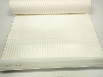平和屋着物＊夏物　長襦袢　反物　着尺　縞紋紗　絹麻　逸品　未使用　DABD8607zzz