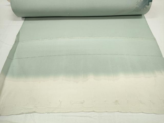 平和屋着物＊夏物　付下げ　反物　着尺　絽　花々　逸品　未使用　DABD8610zzz