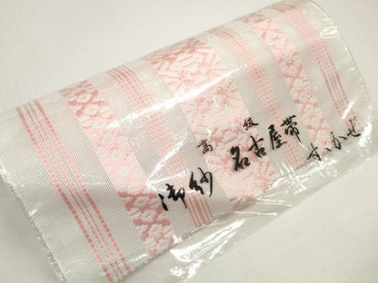 平和屋着物＊夏物　名古屋帯　帯反物　博多織　紗献上　未使用　DABD8634zzz