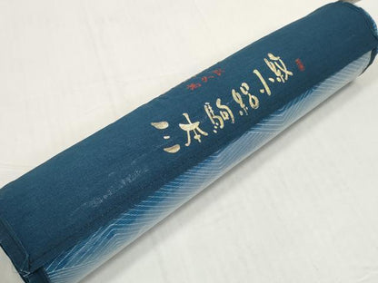 平和屋着物＊夏物　小紋　反物　着尺　駒絽　抽象文様　東レシルック　洗える着物　未使用　DABD8686zzz