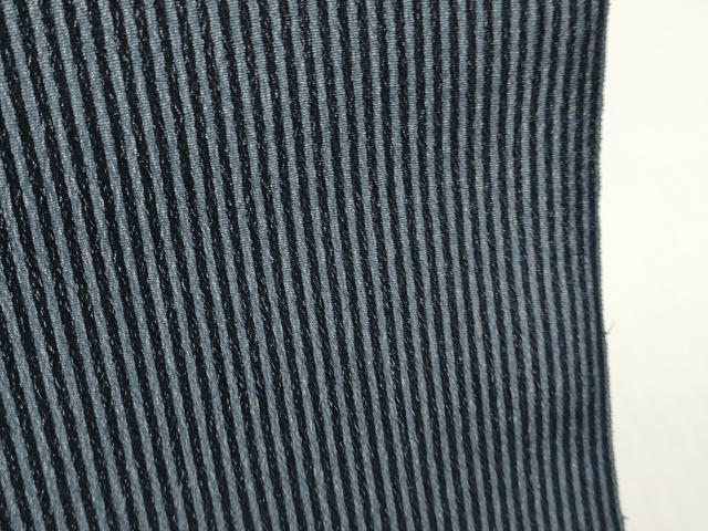平和屋着物＊夏物　お召　反物　着尺　縞　逸品　未使用　DABD8689zzz