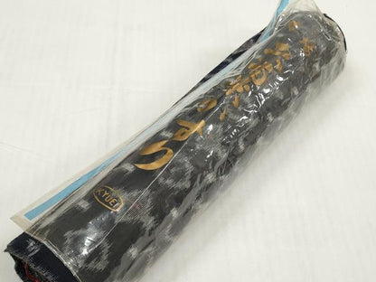 平和屋着物●久留米絣　反物　着尺　絣絵　綿　逸品　未使用　DABD8769zzz