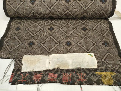 平和屋着物●希少　本場大島紬　龍郷絣　反物　着尺　ますいわ屋扱い　逸品　未使用　DABD8777zzz