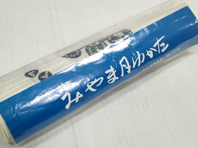 平和屋着物＊夏物　浴衣　反物　着尺　注染　桐　綿　逸品　未使用　DABD8826zzz
