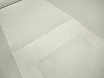 平和屋着物＊夏物　長襦袢　反物　着尺　駒絽　生成り色　洗える着物　未使用　DABD8831zzz