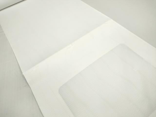 平和屋着物＊夏物　長襦袢　反物　着尺　平絽　生成り色　洗える着物　未使用　DABD8833zzz