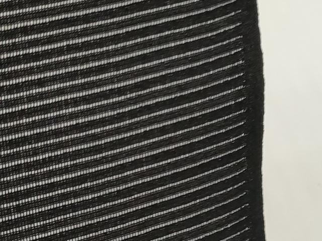 平和屋着物＊夏物　黒紋付　黒反物　着尺　駒絽　憲法染　檳榔子　神路黒　逸品　未使用　DABD8847zzz