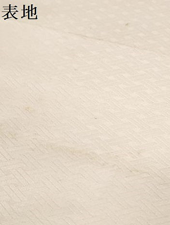平和屋着物▼長襦袢　解き反物　着尺　霞文　籠目地紋　暈し染め　逸品　DABD8851zzz