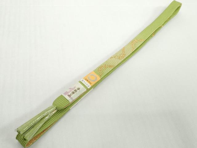 平和屋着物●和装小物　帯締め・帯揚げセット　流水文　高麗組　金糸　逸品　未使用　DABD8882zzz