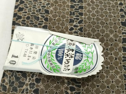 平和屋着物＊夏物　男性　浴衣　反物　着尺　東京本染　注染　源氏車　綿　未使用　DABD8938zzz