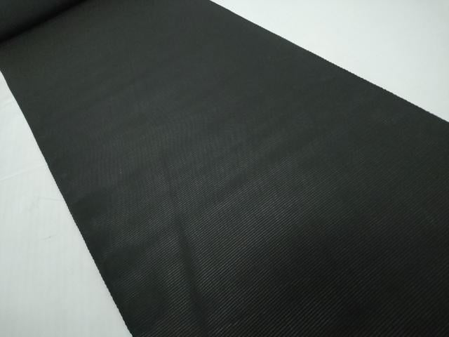 平和屋着物＊夏物 黒紋付 黒反物 着尺 絽 逸品 未使用 DABD8960zzz