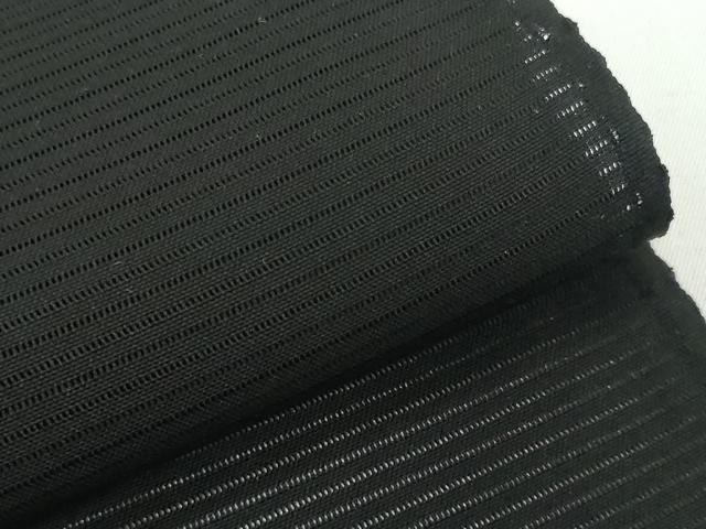 平和屋着物＊夏物 黒紋付 黒反物 着尺 絽 逸品 未使用 DABD8960zzz