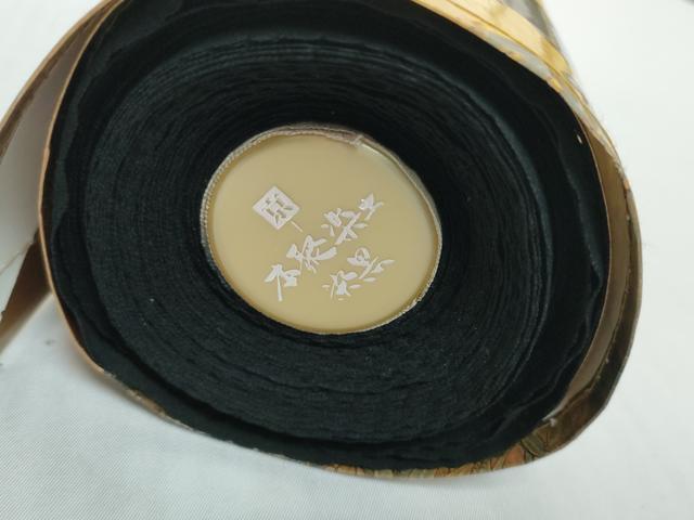 平和屋着物＊夏物 黒紋付 黒反物 着尺 絽 逸品 未使用 DABD8960zzz