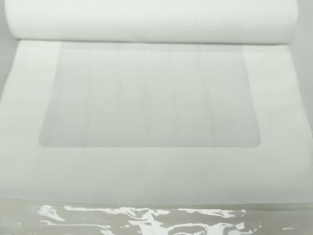 平和屋着物＊夏物　長襦袢　反物　着尺　平絽　生成り色　洗える着物　未使用　DABD8962zzz