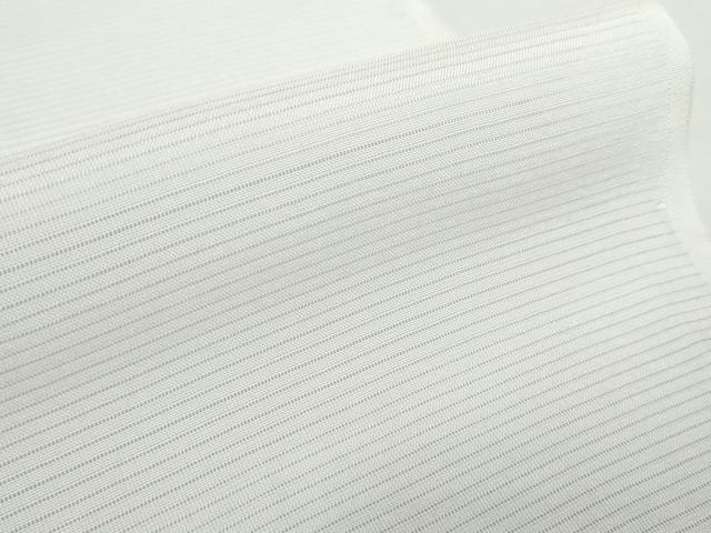 平和屋着物＊夏物　長襦袢　反物　着尺　駒絽　生成り色　逸品　未使用　DABD8963zzz