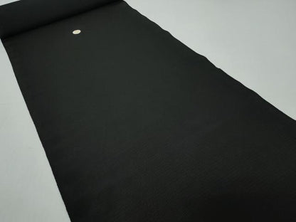 平和屋着物＊夏物 黒紋付 黒反物 着尺 絽 京染 逸品 未使用 DABD8970zzz