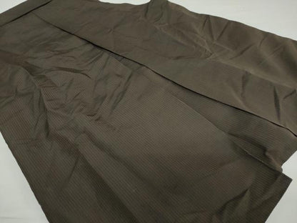 平和屋着物●男性　馬乗り袴　縞　正絹　逸品　DABD9002ud