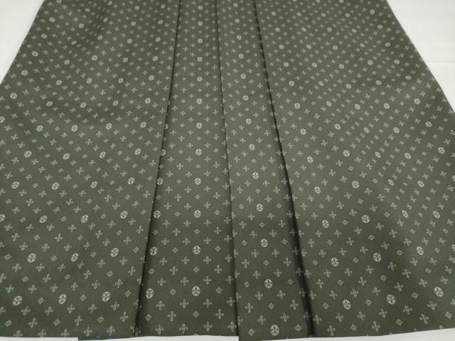 平和屋着物●女性　行灯袴　幾何学文様　洗える着物　DABD9005ud