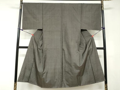 平和屋着物●男性　本場大島紬　アンサンブル　100亀甲　長羽織　総詰め　正絹　逸品　未使用　DABD9048ud