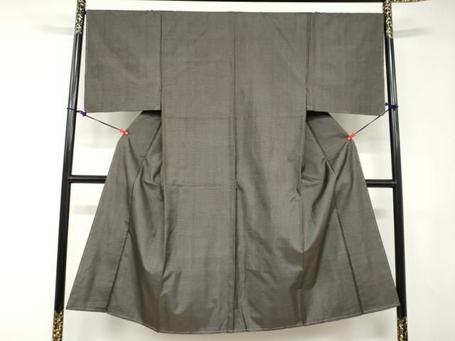 平和屋着物●男性　本場大島紬　アンサンブル　100亀甲　長羽織　総詰め　正絹　逸品　未使用　DABD9048ud