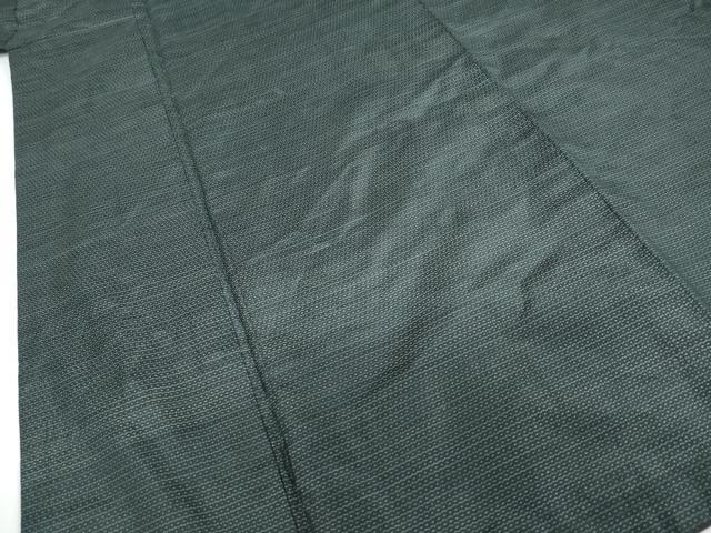 平和屋着物●男性　本場大島紬　アンサンブル　長羽織　亀甲文様　正絹　逸品　DABD9050ud