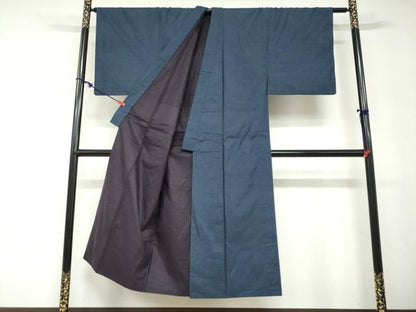 平和屋着物●男性　本場大島紬　長襦袢（袷）セット　100亀甲　総詰め　正絹　逸品　DABD9054ud