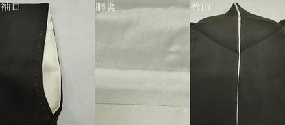 平和屋着物●創業130年　江戸染繍友禅　大彦　黒留袖　立波風景文　金彩　三越扱い　正絹　逸品　DABD9061ud