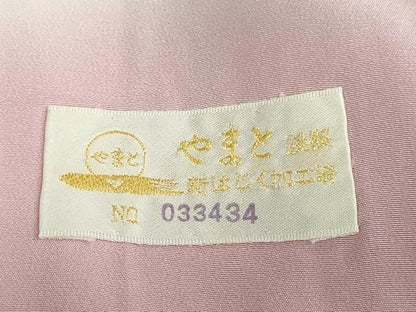 平和屋着物●越後十日町の一流染匠　桐屋・翠山工房　訪問着　絞り　辻が花　金銀彩　やまと金ラベル　正絹　逸品　DABD9078ud