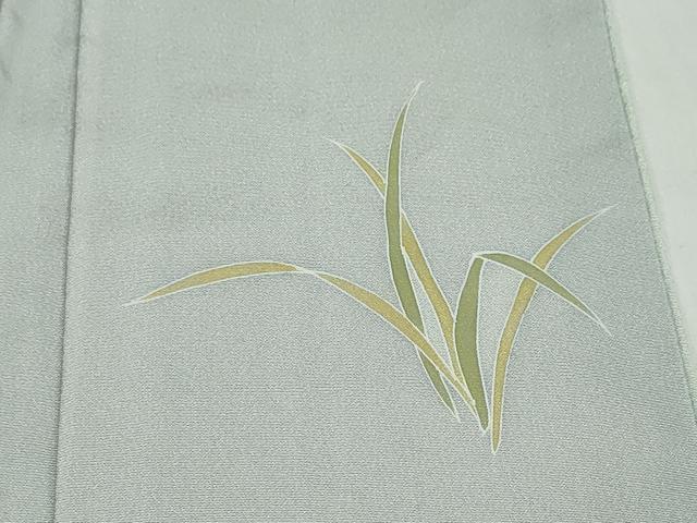 平和屋着物●訪問着　友禅　作家物　花鳥文　暈し染め　正絹　逸品　DABD9079ud