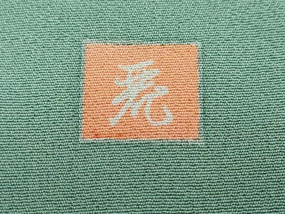 平和屋着物●訪問着　友禅　作家物　流水風景文　暈し染め　正絹　逸品　DABD9081ud