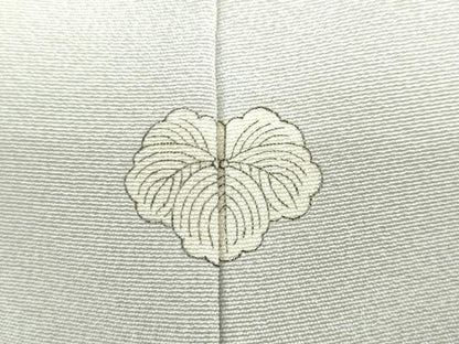 平和屋着物●十日町友禅作家　岡村蒼風　訪問着　草花文　正絹　逸品　DABD9083ud